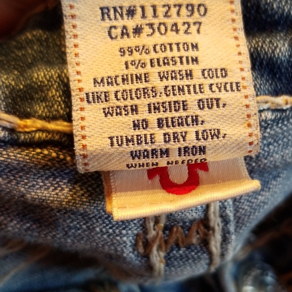 True Religion boot cut women's jeans size 27×31.5 - Picture 7 of 7